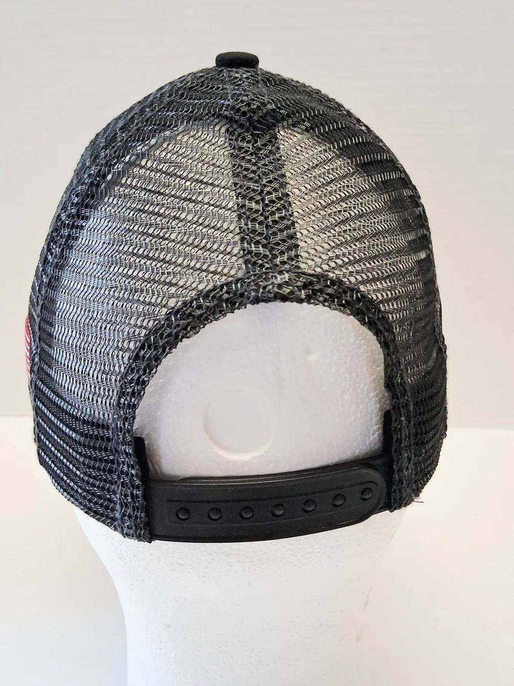 Authentic Caterpillar (CAT) Black Adult Trucker Style Hat Snapback Closure Cap